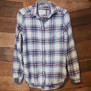 American Eagle Ahh-mazingly Soft Boyfriend Fit Flannel Shirt